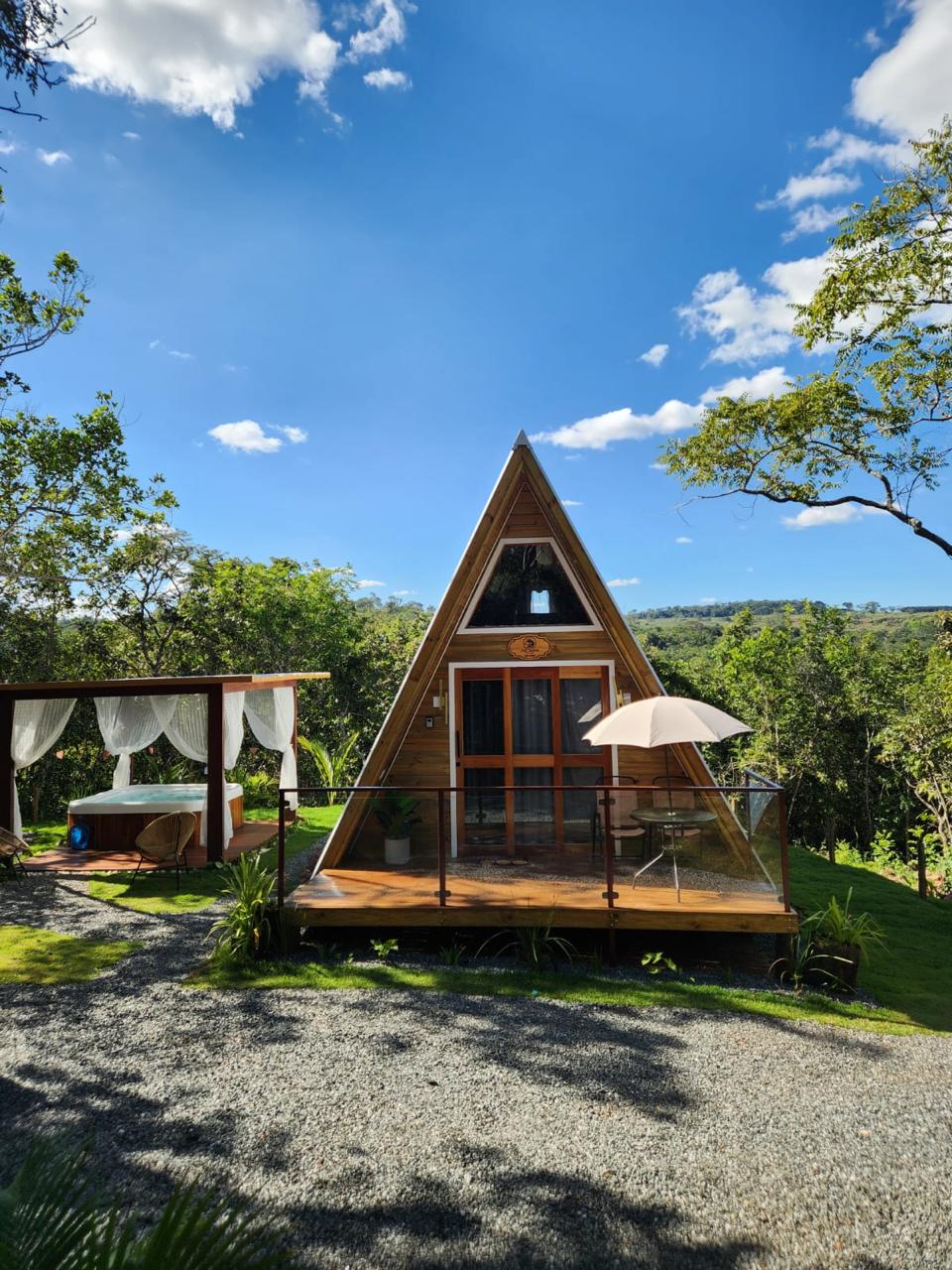 Lobo Prime — Cabana romântica interior de Goiás